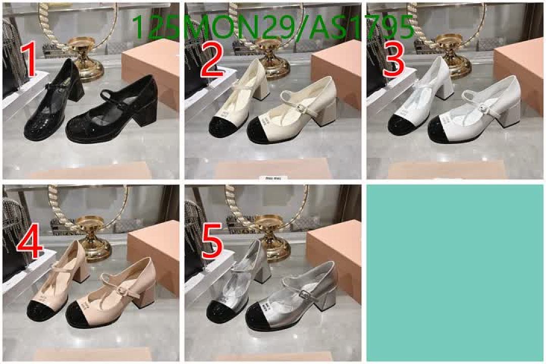 Miu Miu-Women Shoes Code: AS1795 $: 125USD