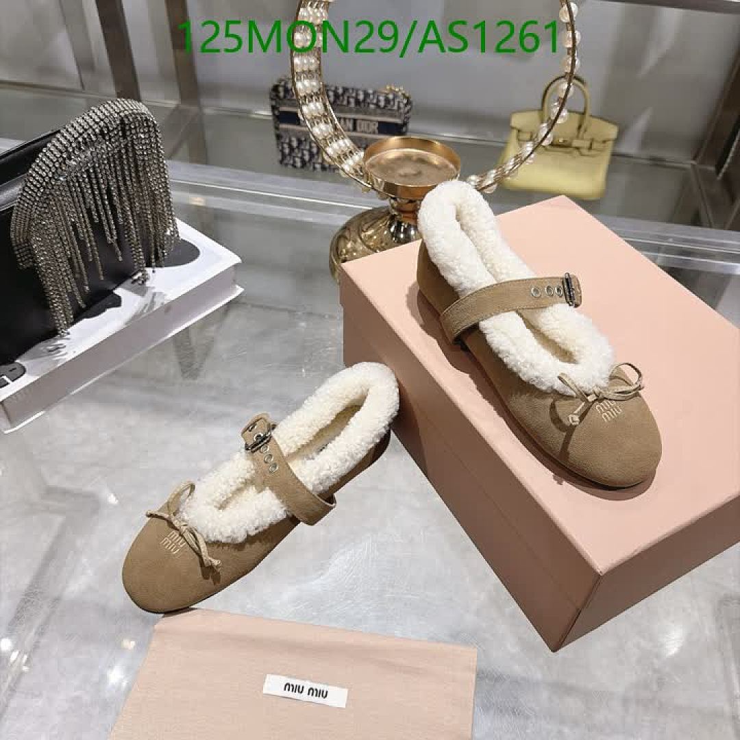 Miu Miu-Women Shoes Code: AS1261 $: 125USD