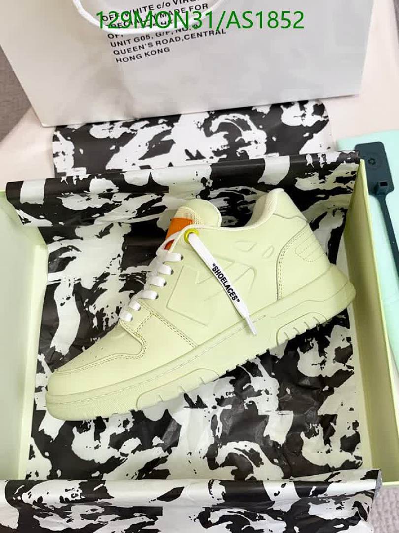 Off White-Women Shoes Code: AS1852 $: 129USD