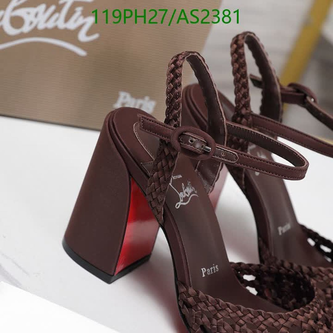 Christian Louboutin-Women Shoes Code: AS2381 $: 119USD
