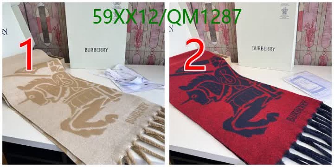 Burberry-Scarves Code: QM1287 $: 59USD