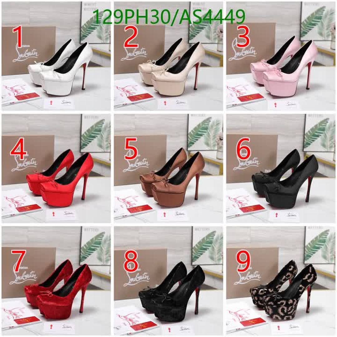 Christian Louboutin-Women Shoes Code: AS4449 $: 129USD