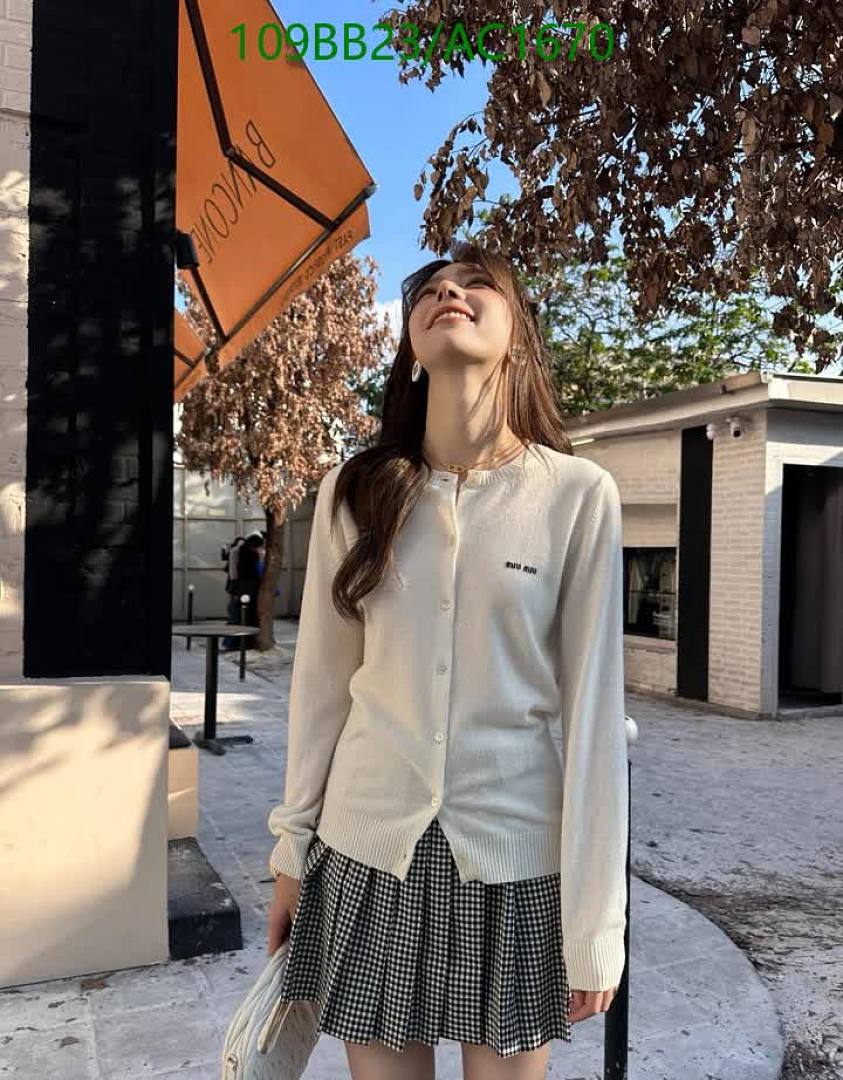 Miu Miu-Clothing Code: AC1670 $: 109USD