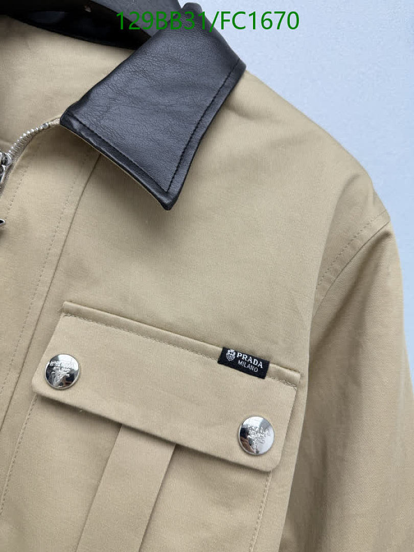 Prada-Clothing Code: FC1670 $: 129USD