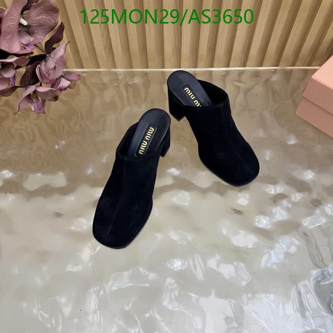 Miu Miu-Women Shoes Code: AS3650 $: 125USD