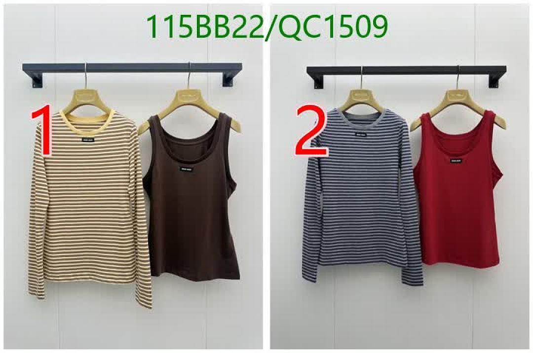 Miu Miu-Clothing Code: QC1509 $: 115USD