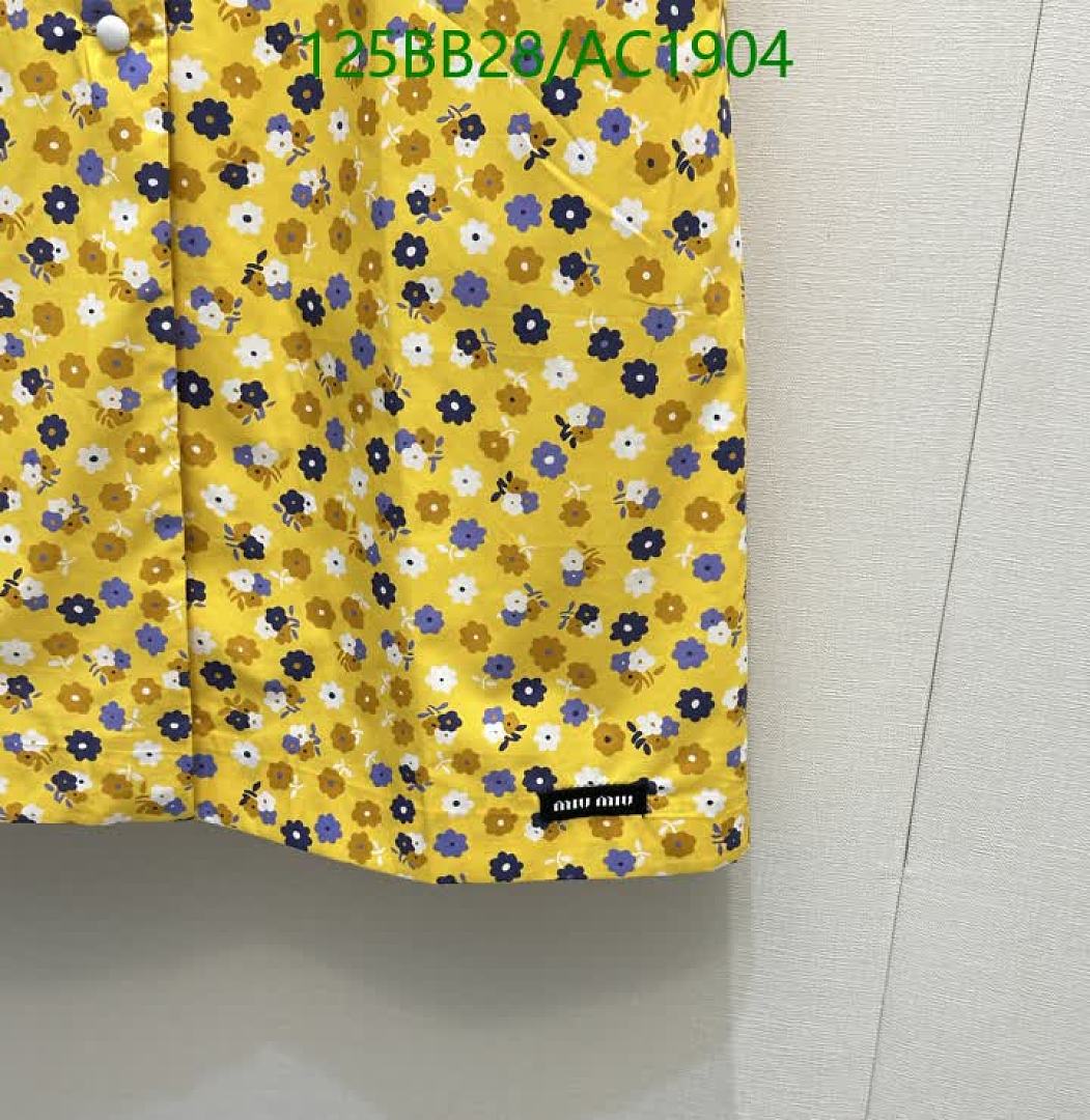 Miu Miu-Clothing Code: AC1904 $: 125USD