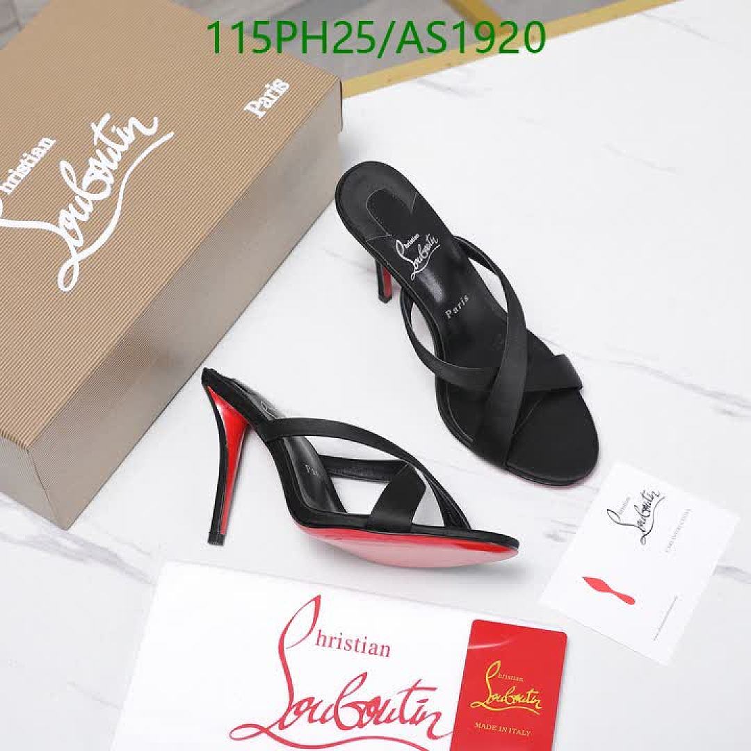 Christian Louboutin-Women Shoes Code: AS1920 $: 115USD