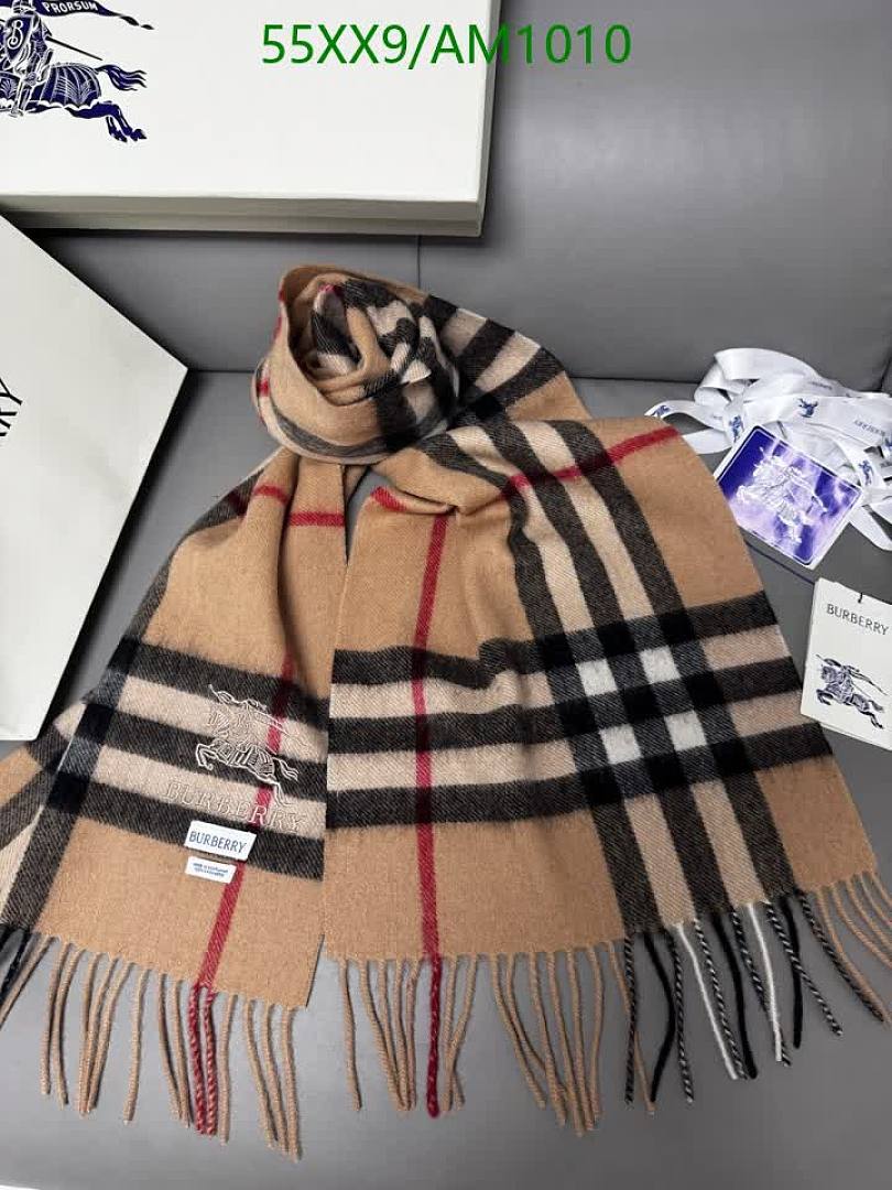 Burberry-Scarves Code: AM1010 $: 55USD