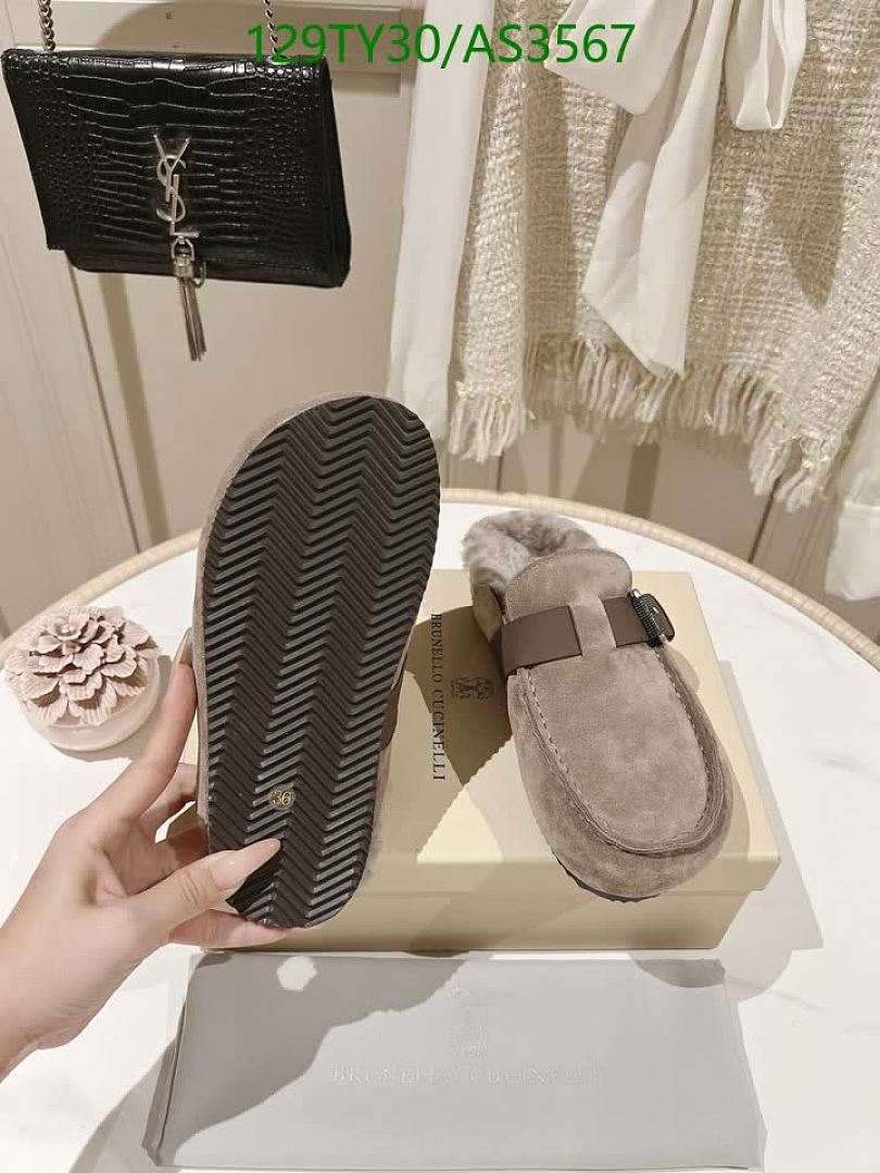 Brunello Cucinelli-Women Shoes Code: AS3567 $: 129USD