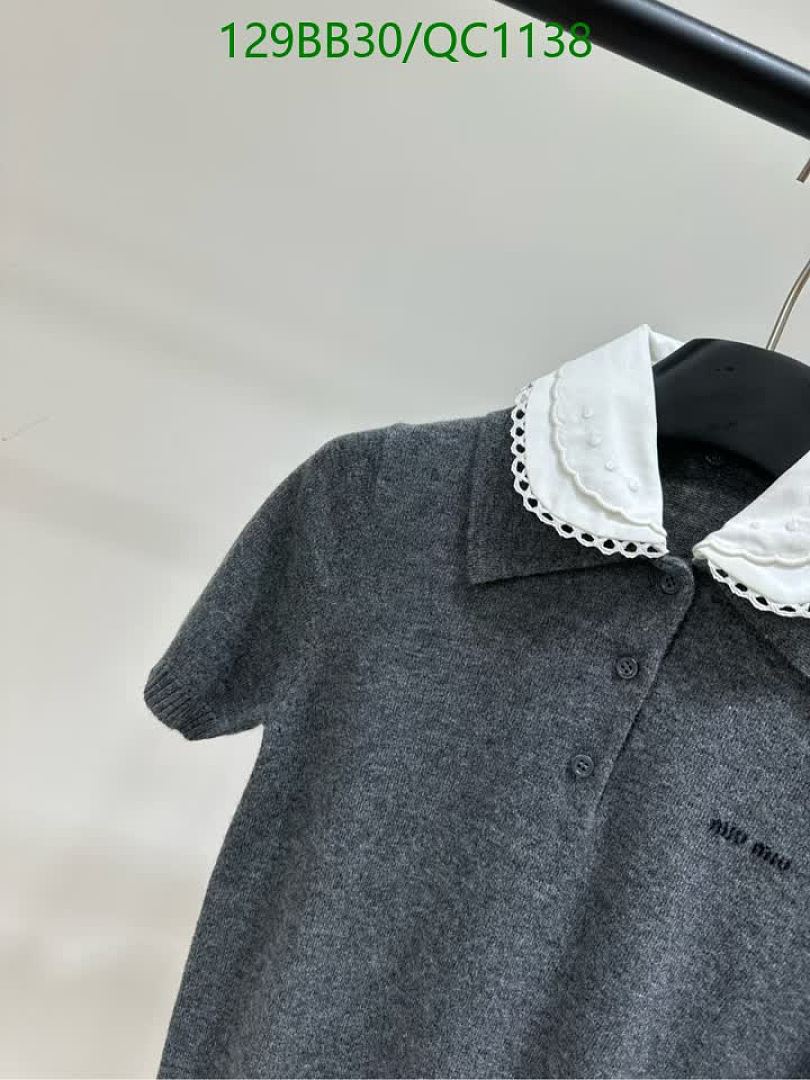 Miu Miu-Clothing Code: QC1138 $: 129USD