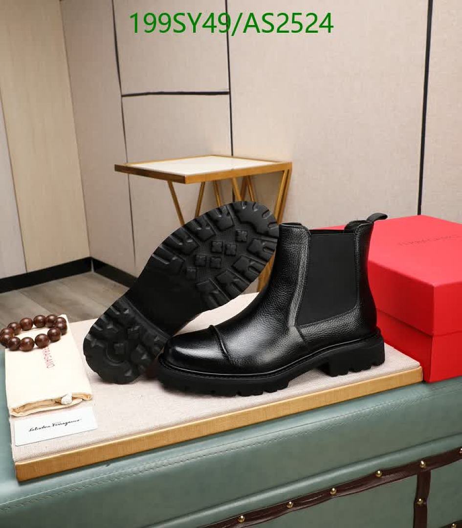 Ferragamo-Men shoes Code: AS2524 $: 199USD