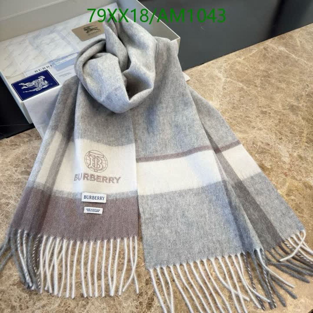 Burberry-Scarves Code: AM1043 $: 79USD