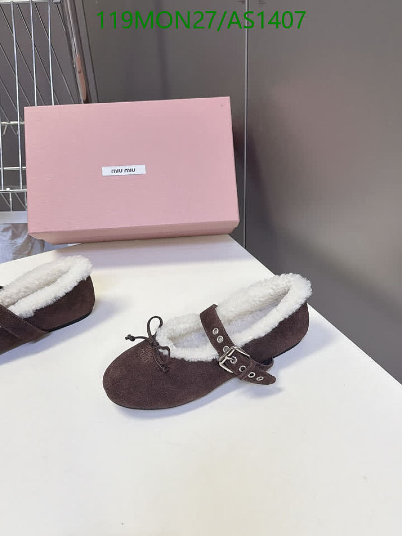 Miu Miu-Women Shoes Code: AS1407 $: 119USD