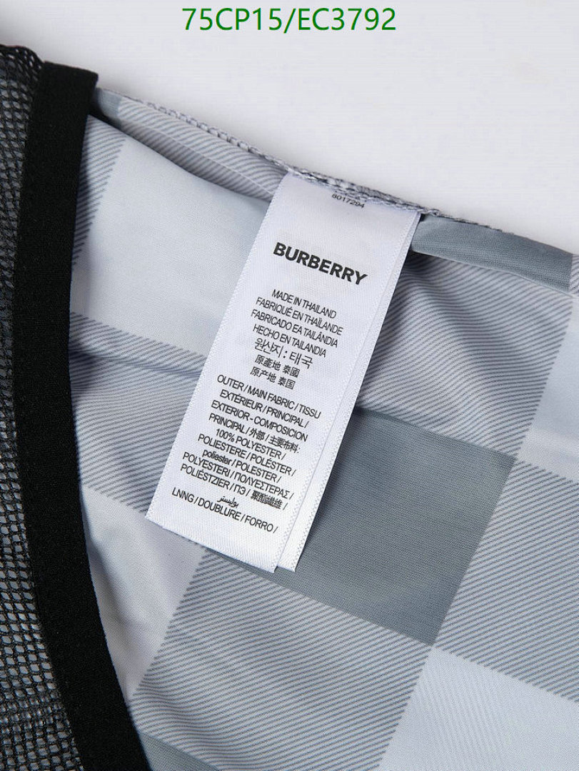Burberry-Clothing Code: EC3792 $: 75USD