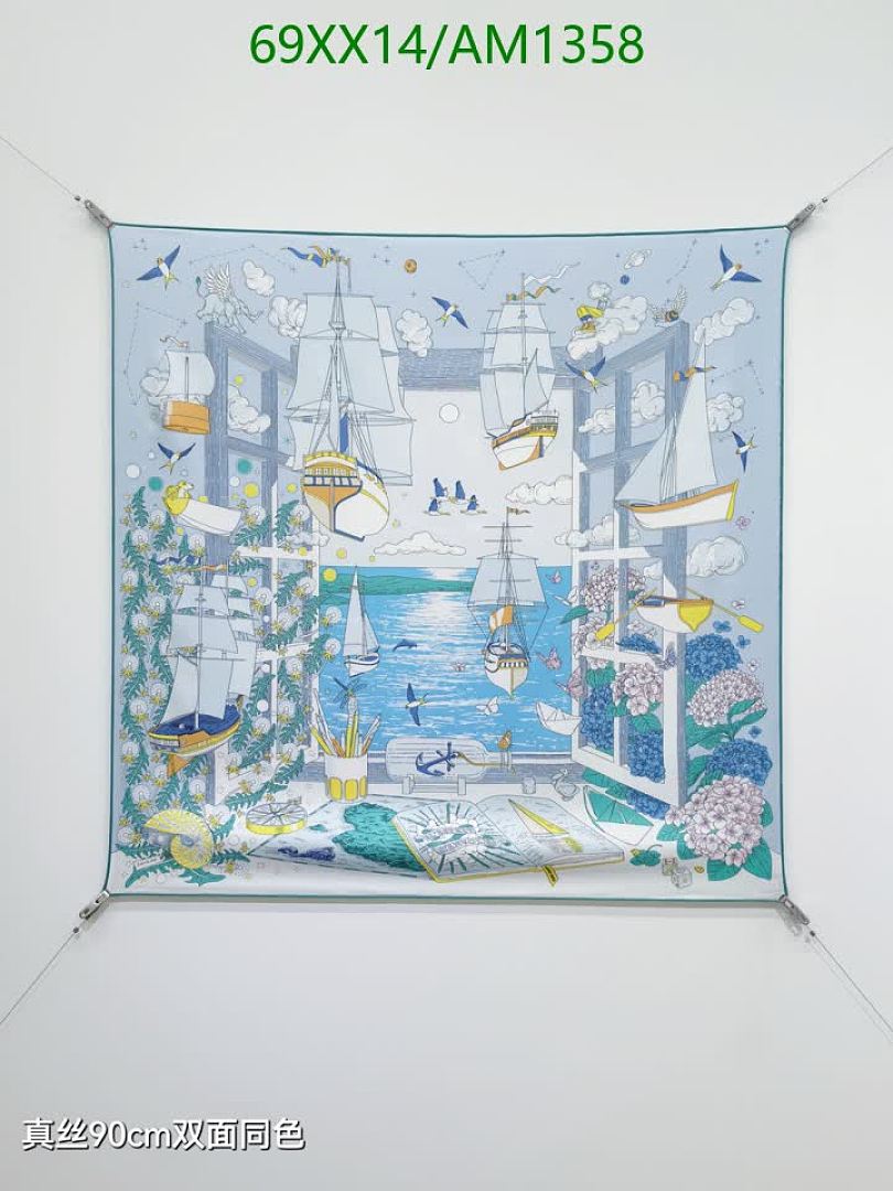 Hermes-Scarves Code: AM1358 $: 69USD