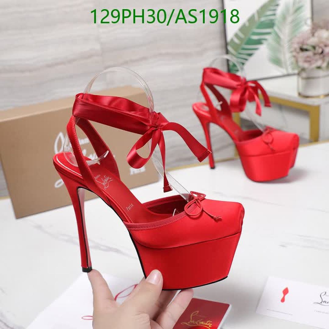 Christian Louboutin-Women Shoes Code: AS1918 $: 129USD