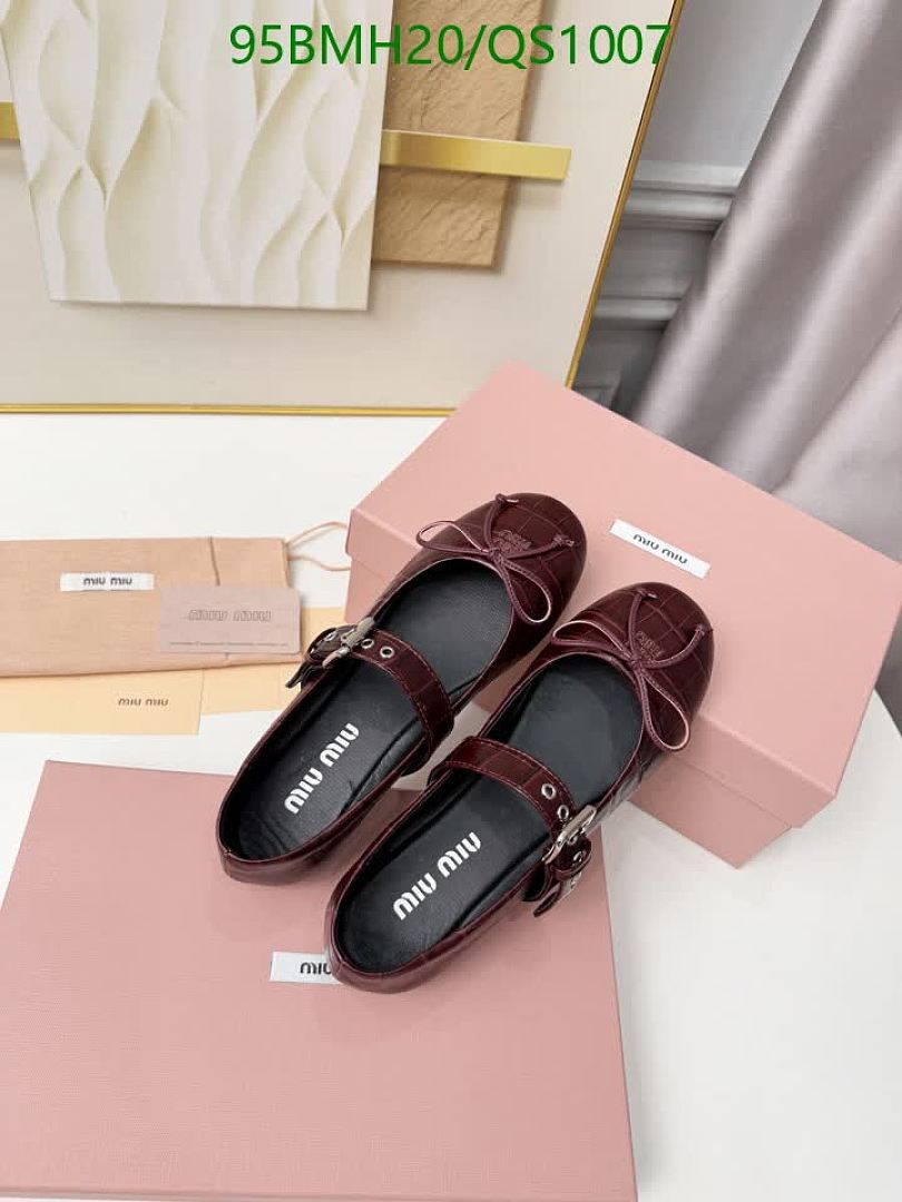 Miu Miu-Women Shoes Code: QS1007 $: 95USD