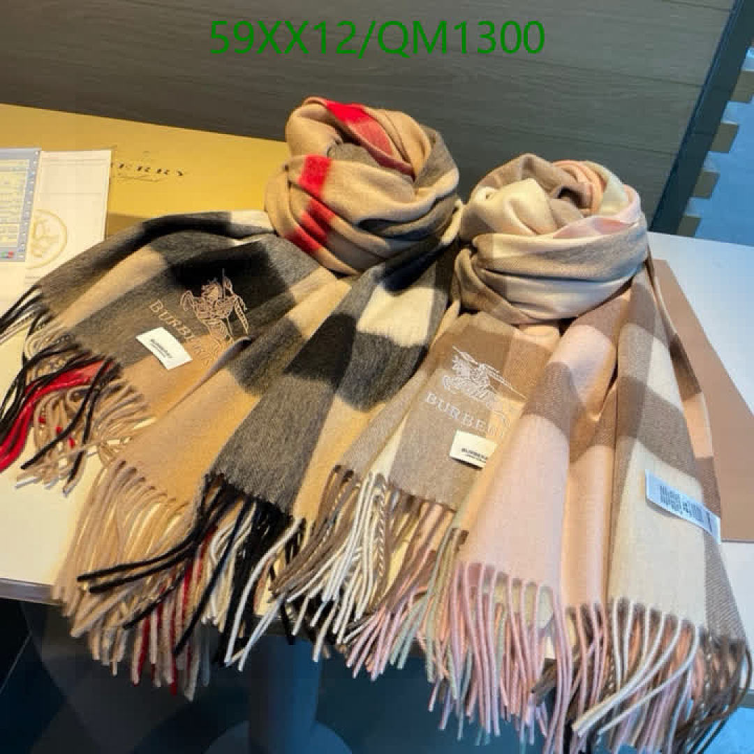 Burberry-Scarves Code: QM1300 $: 59USD