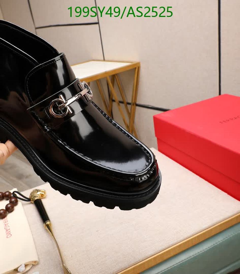 Ferragamo-Men shoes Code: AS2525 $: 199USD