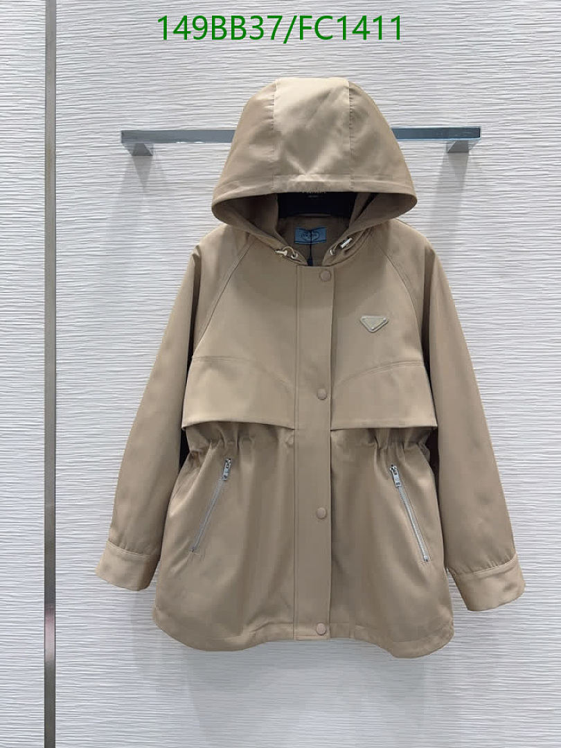 Prada-Clothing Code: FC1411 $: 149USD