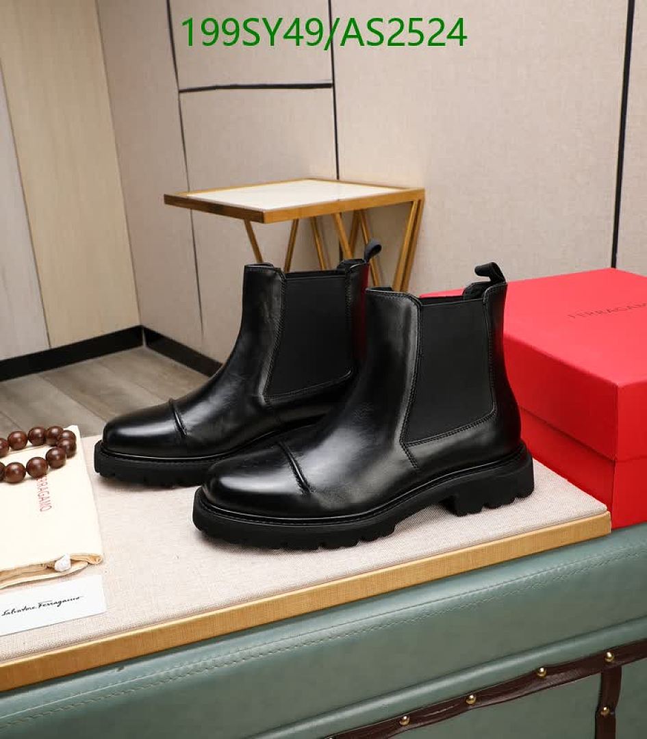 Ferragamo-Men shoes Code: AS2524 $: 199USD