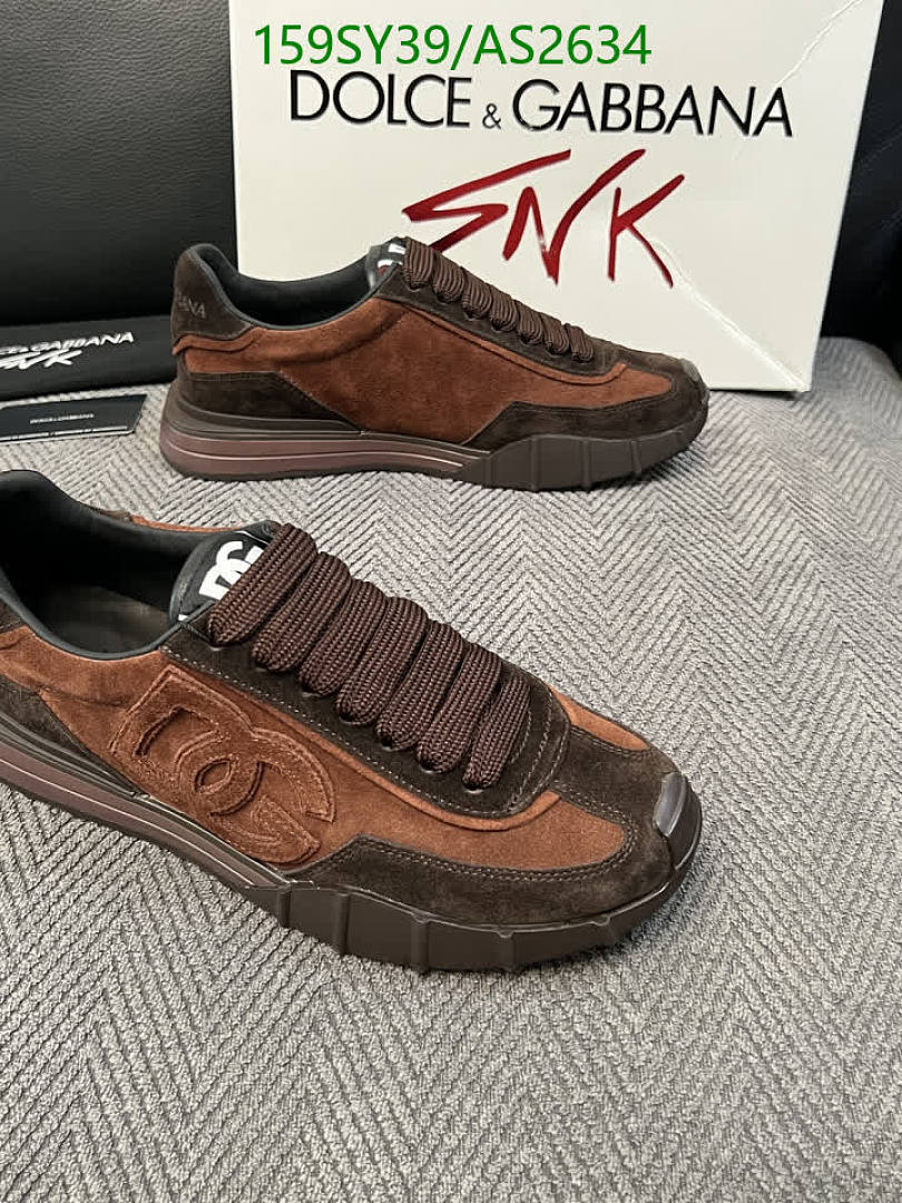 D&G-Men shoes Code: AS2634 $: 159USD