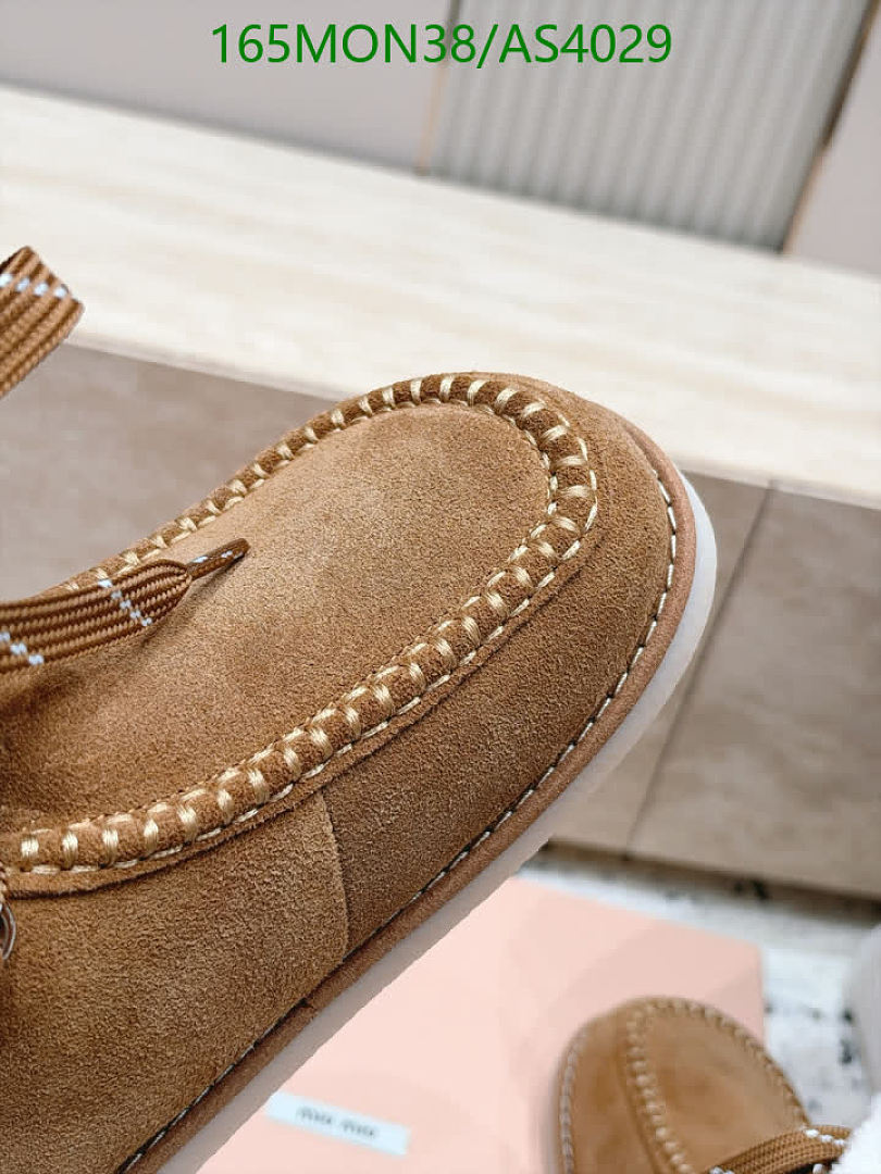 Miu Miu-Women Shoes Code: AS4029 $: 165USD