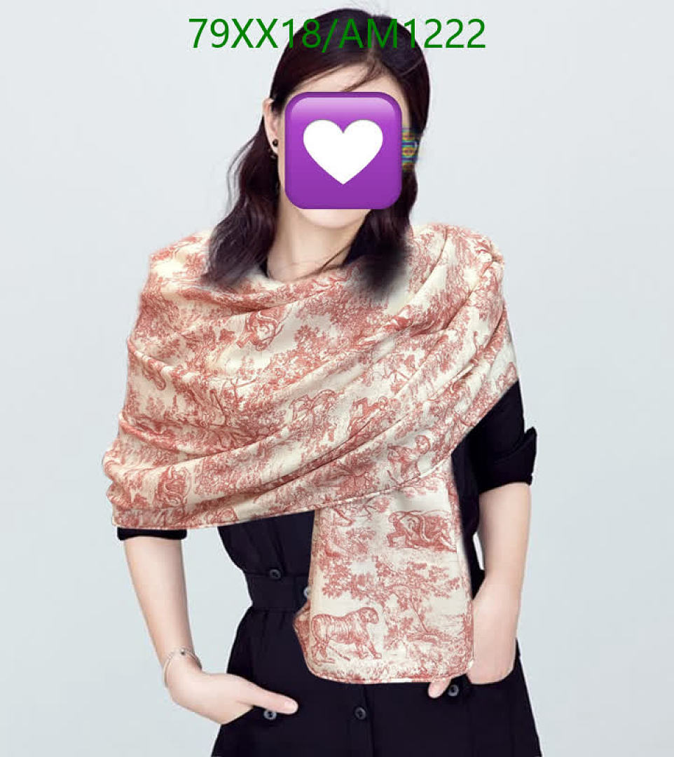 Dior-Scarves Code: AM1222 $: 79USD