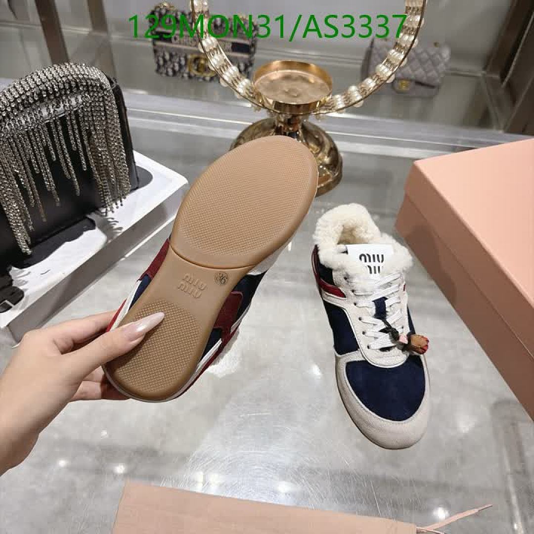 Miu Miu-Women Shoes Code: AS3337 $: 129USD