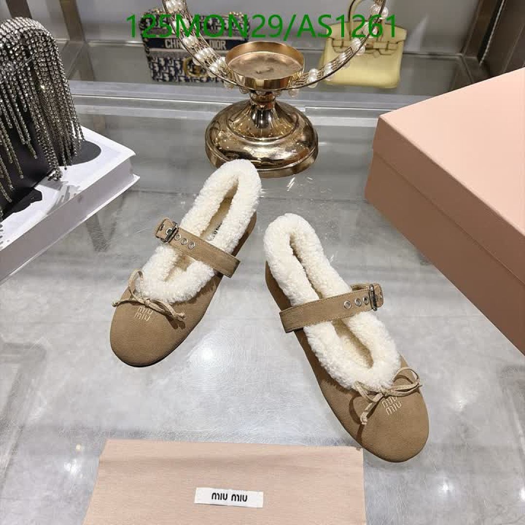 Miu Miu-Women Shoes Code: AS1261 $: 125USD