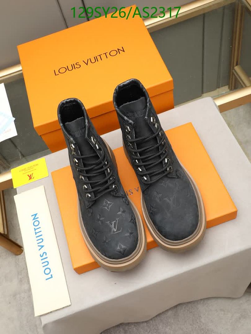 LV-Men shoes Code: AS2317 $: 129USD