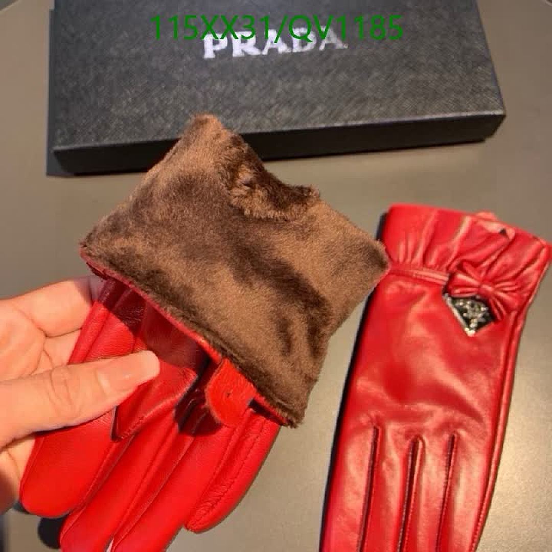 Prada-Gloves Code: QV1185 $: 115USD