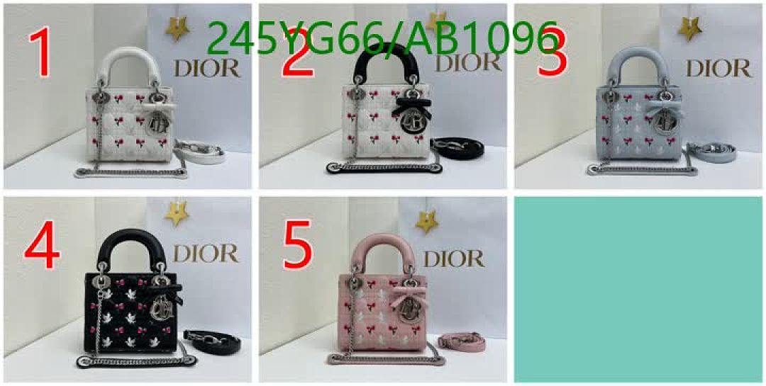 Dior-BagsMirror Quality Code: AB1096 $: 245USD