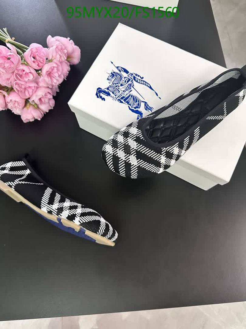 Burberry-Women Shoes Code: FS1560 $: 95USD