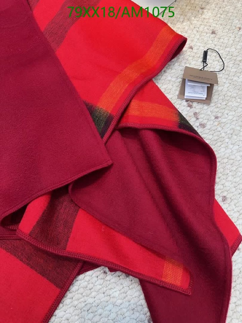Burberry-Scarves Code: AM1075 $: 79USD