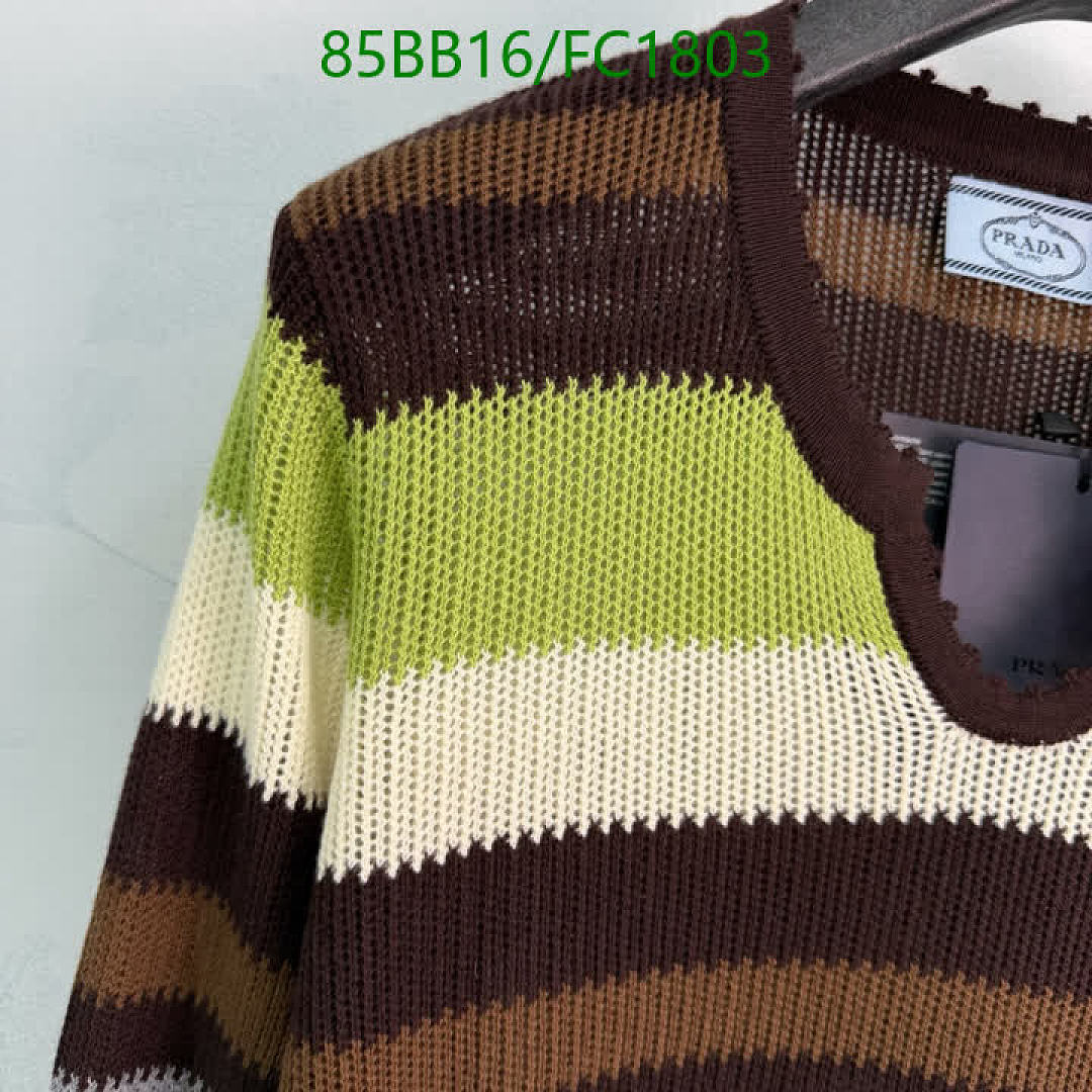 Prada-Clothing Code: FC1803 $: 85USD