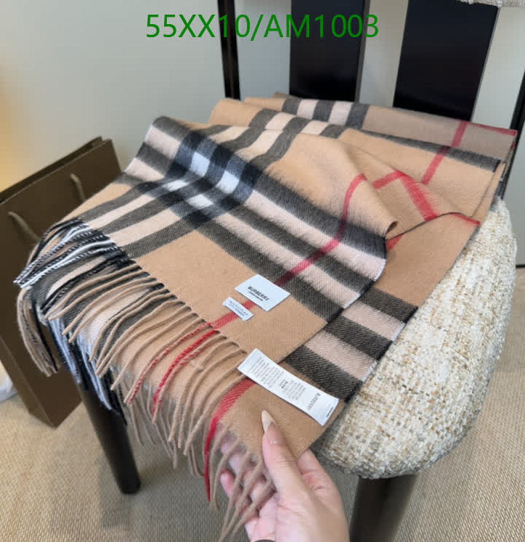 Burberry-Scarves Code: AM1003 $: 55USD