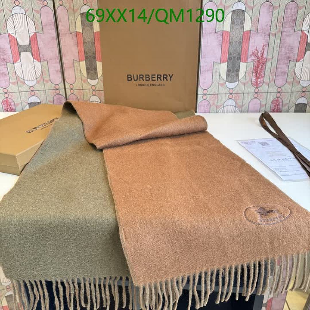 Burberry-Scarves Code: QM1290 $: 69USD