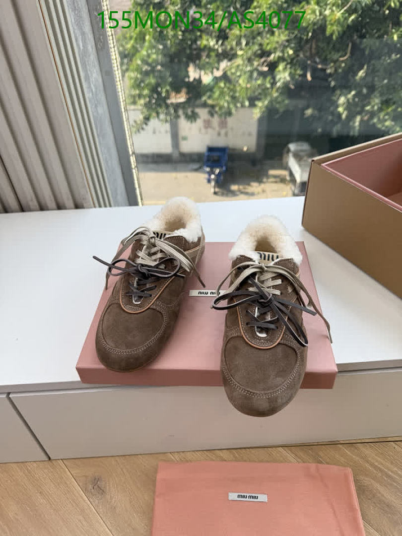 Miu Miu-Women Shoes Code: AS4077 $: 155USD