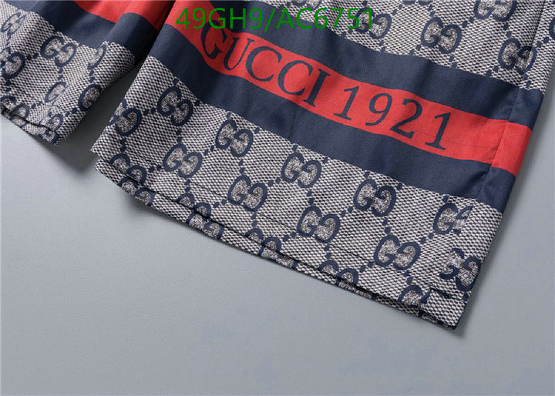 Gucci-Clothing Code: AC6751 $: 49USD