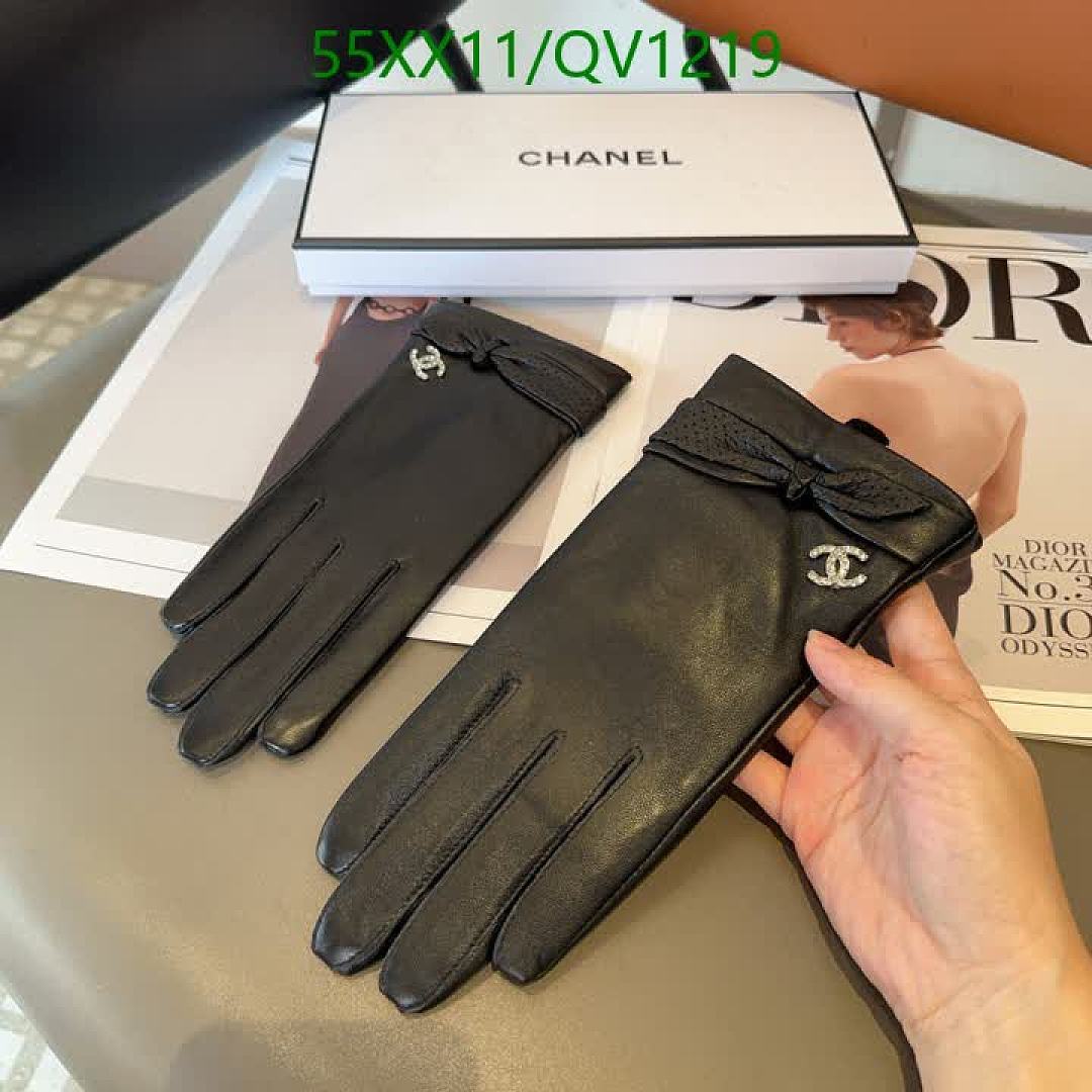 Chanel-Gloves Code: QV1219 $: 55USD