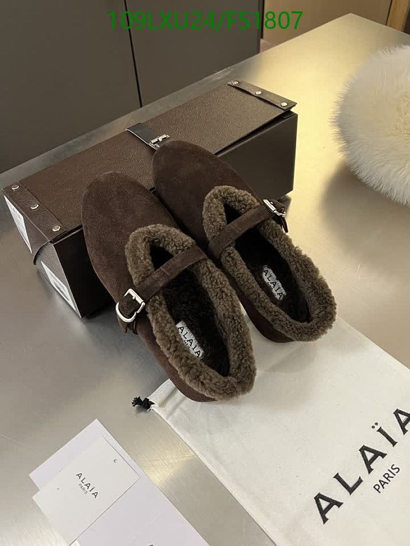 Alaia-Women Shoes Code: FS1807 $: 109USD
