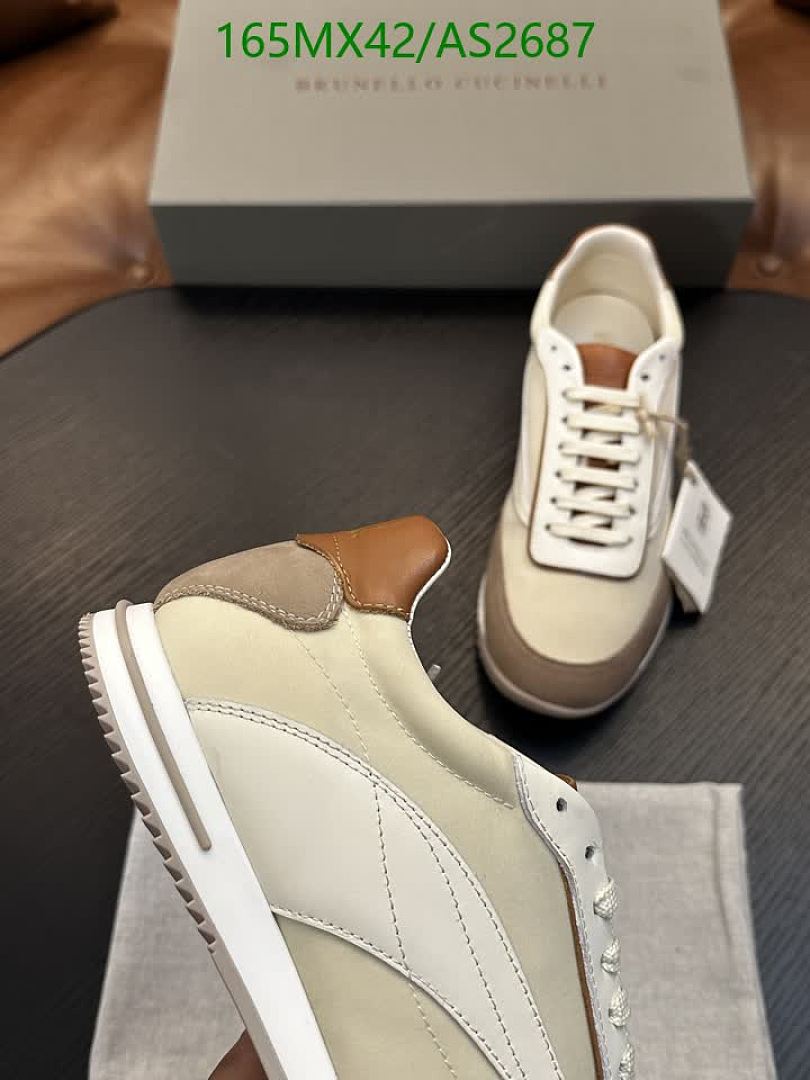 Brunello Cucinelli-Men shoes Code: AS2687 $: 165USD