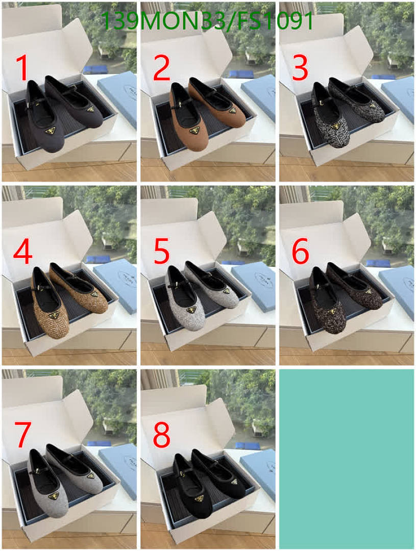 Prada-Women Shoes Code: FS1091 $: 139USD