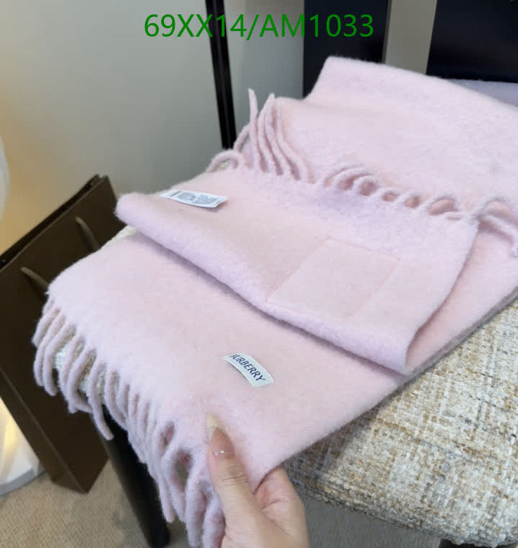 Burberry-Scarves Code: AM1033 $: 69USD