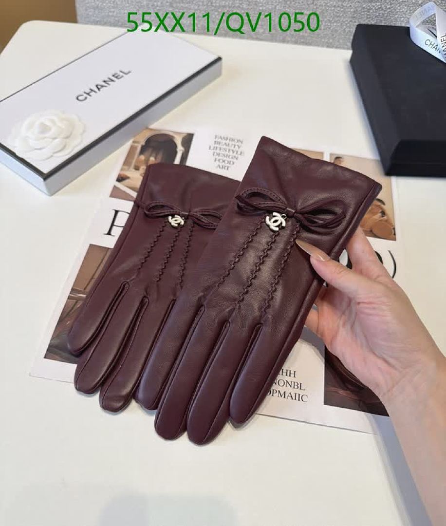 Chanel-Gloves Code: QV1050 $: 55USD