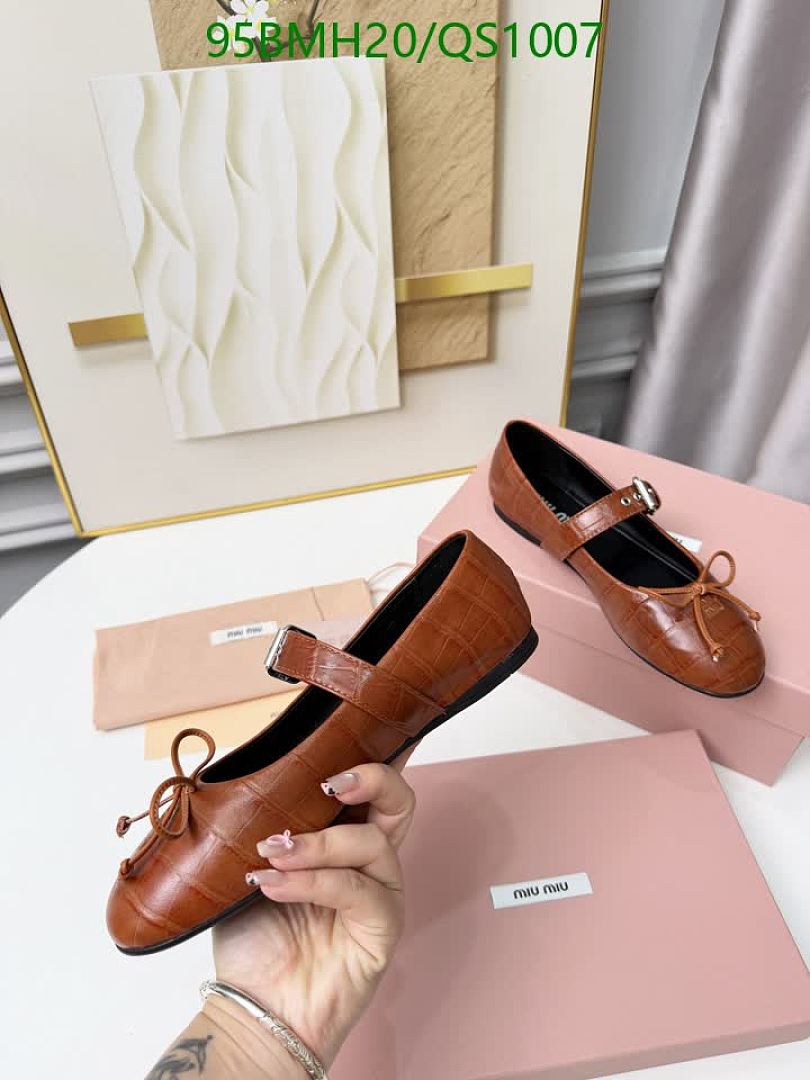 Miu Miu-Women Shoes Code: QS1007 $: 95USD
