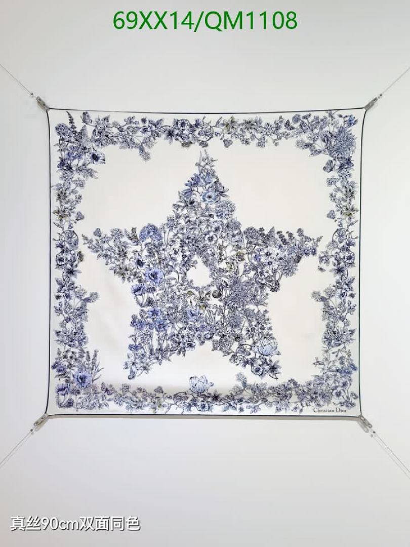 Dior-Scarves Code: QM1108 $: 69USD
