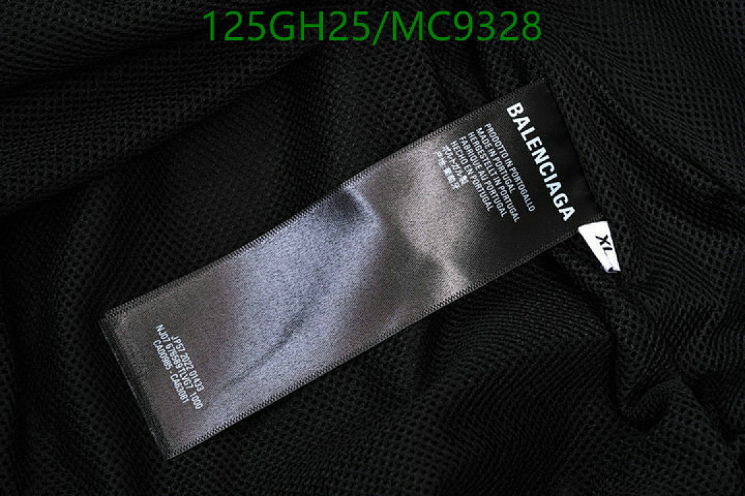 Balenciaga-Clothing Code: MC9328 $: 125USD